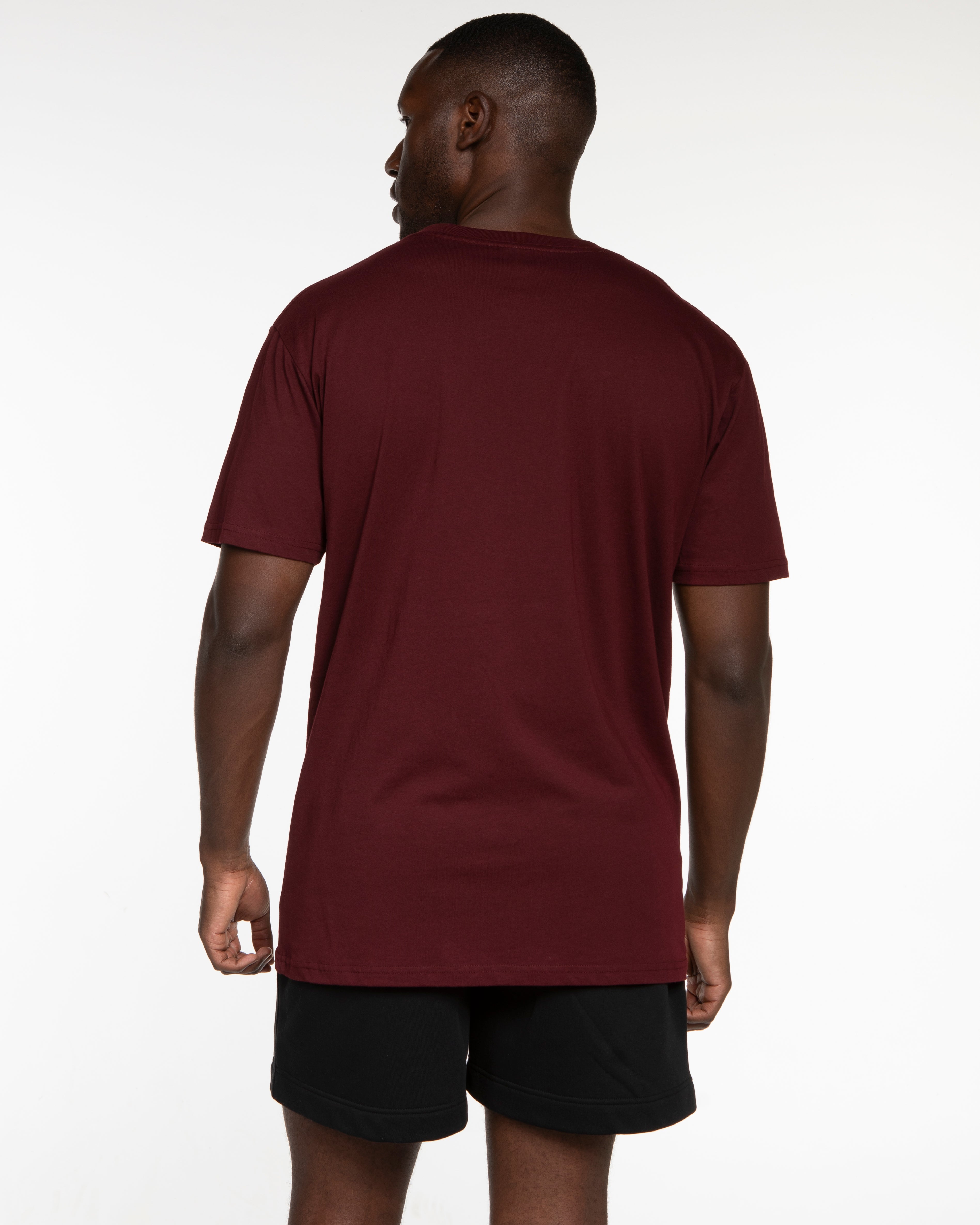 The Mens Tee - Maroon