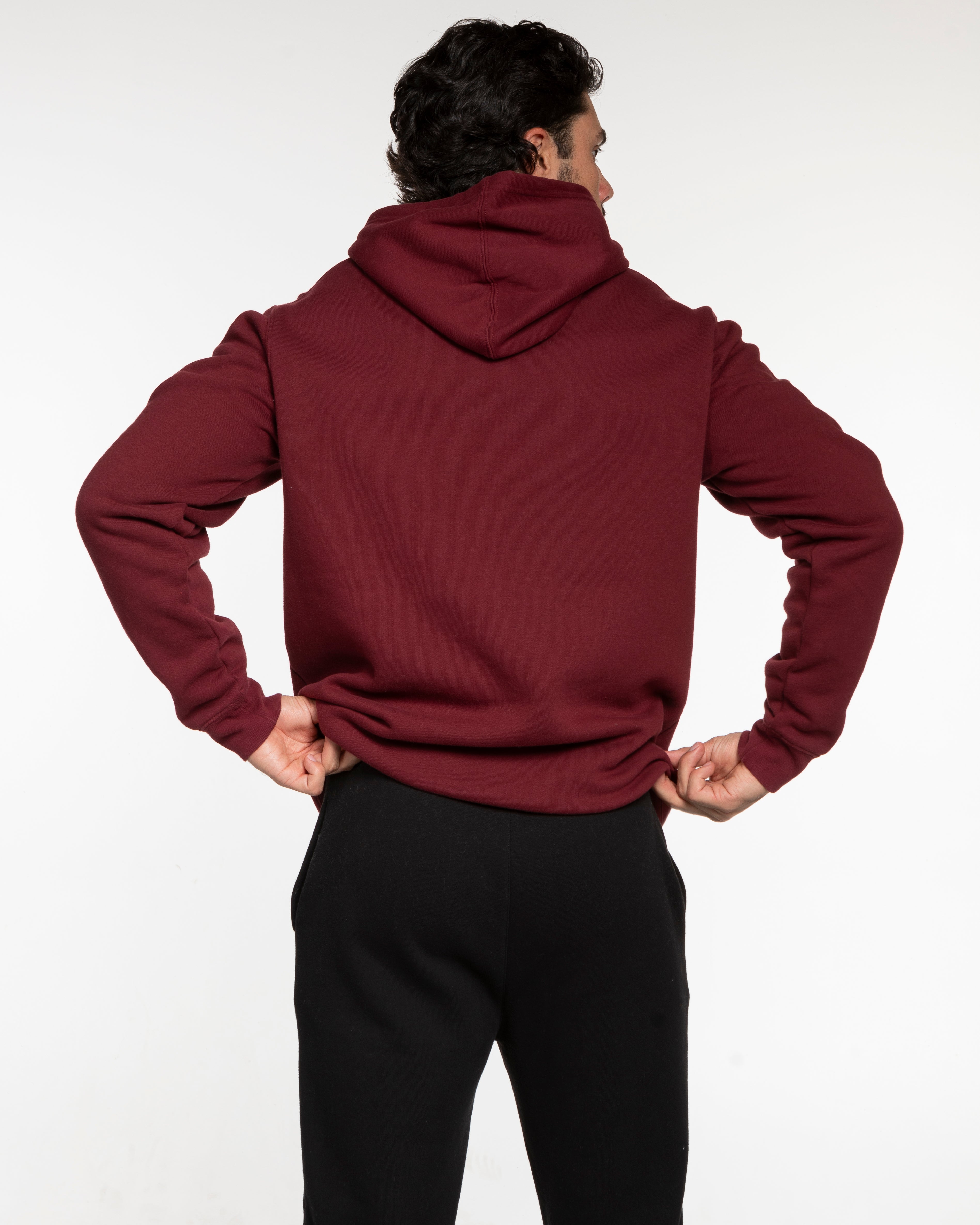 The Classic Hoodie - Maroon