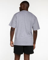 The Mens Heavyweight Tee - Heather