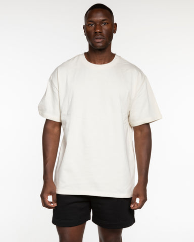 The Mens Heavyweight Tee - Off White