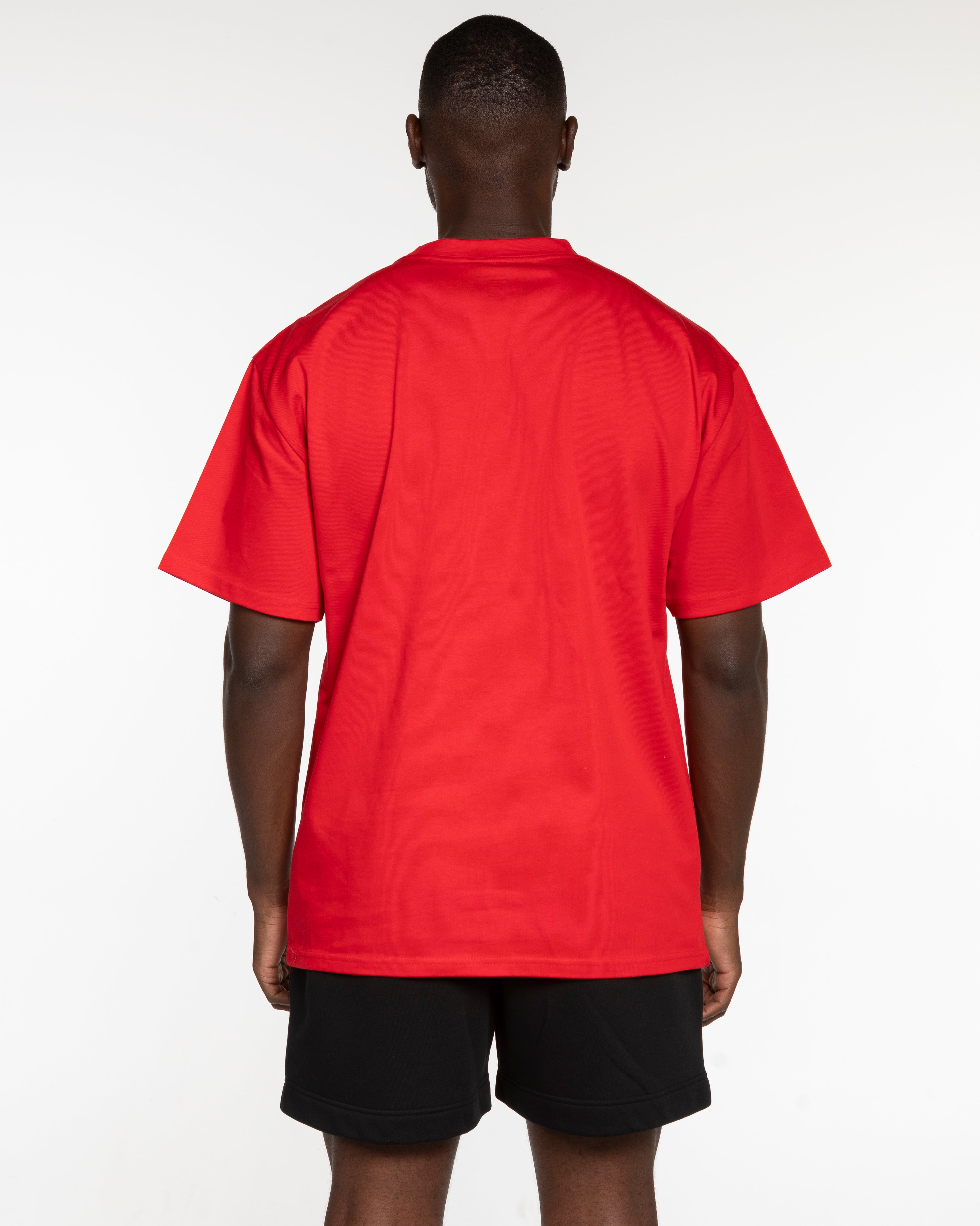 The Mens Heavyweight Tee - Red