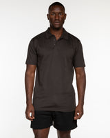 The Mens Polo - Charcoal