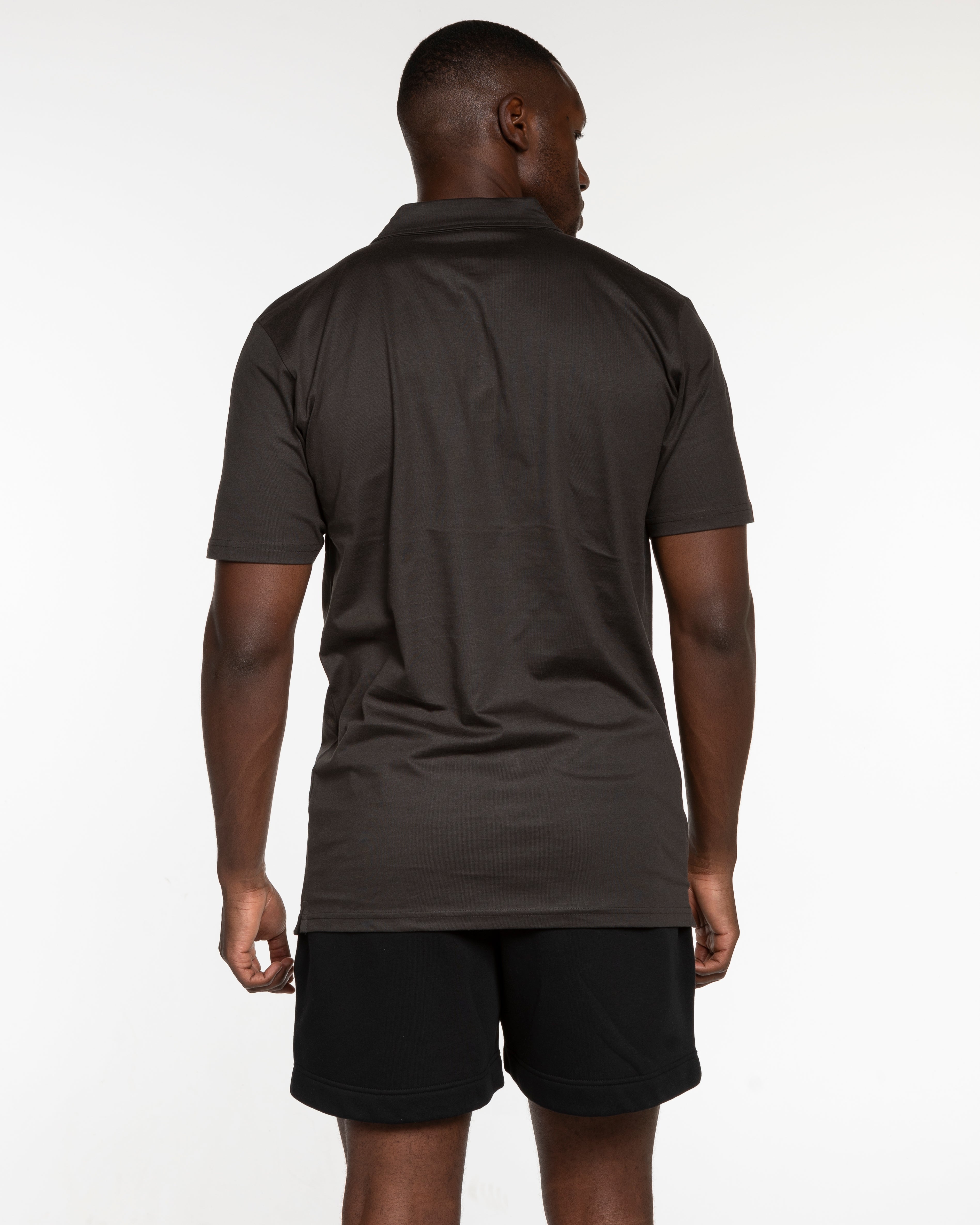 The Mens Polo - Charcoal