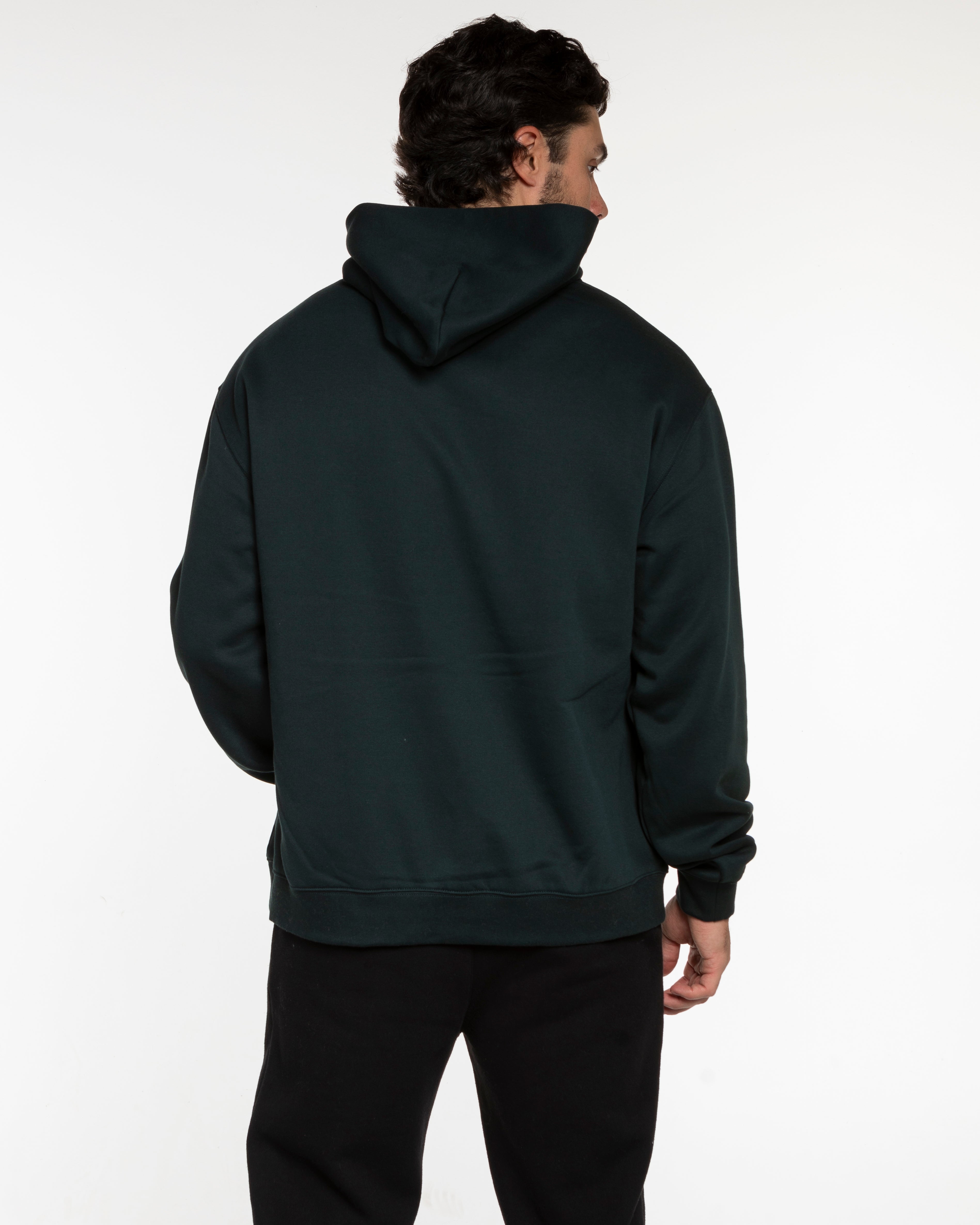 The Mens Hoodie - Pine Green