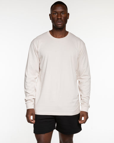 The Mens Long Sleeve - Bone