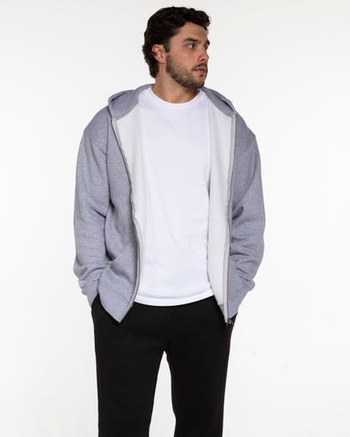 The Mens Zip Hoodie - Heather