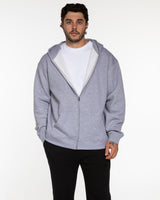 The Mens Zip Hoodie - Heather