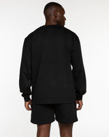 The Mens Heavyweight Long Sleeve - Black