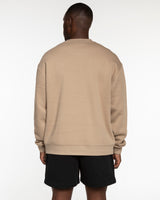 The Mens Crewneck - Sand