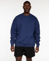 The Mens Crewneck - Cobalt