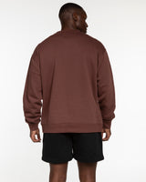 The Mens Crewneck - Chestnut