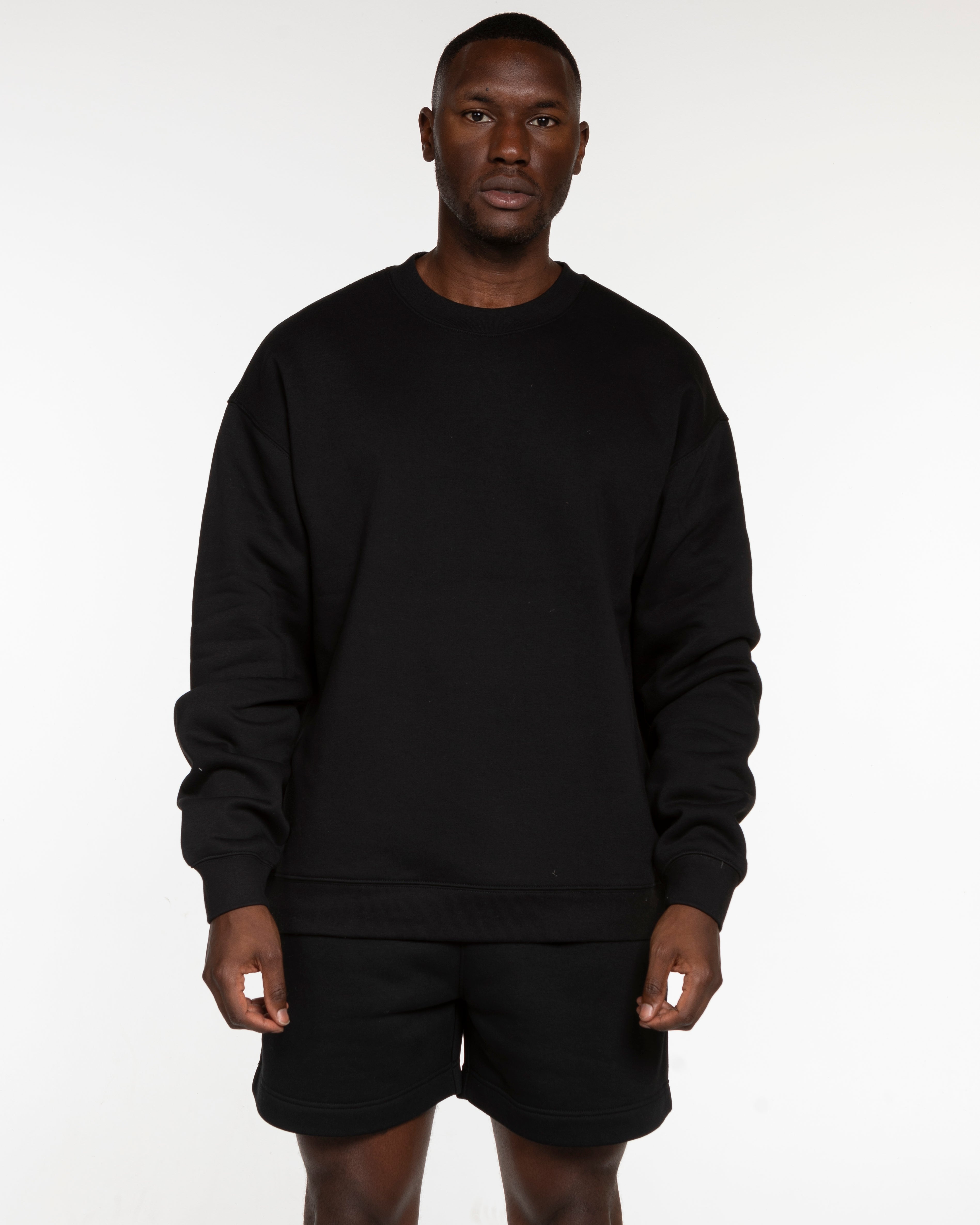 The Mens Crewneck - Black