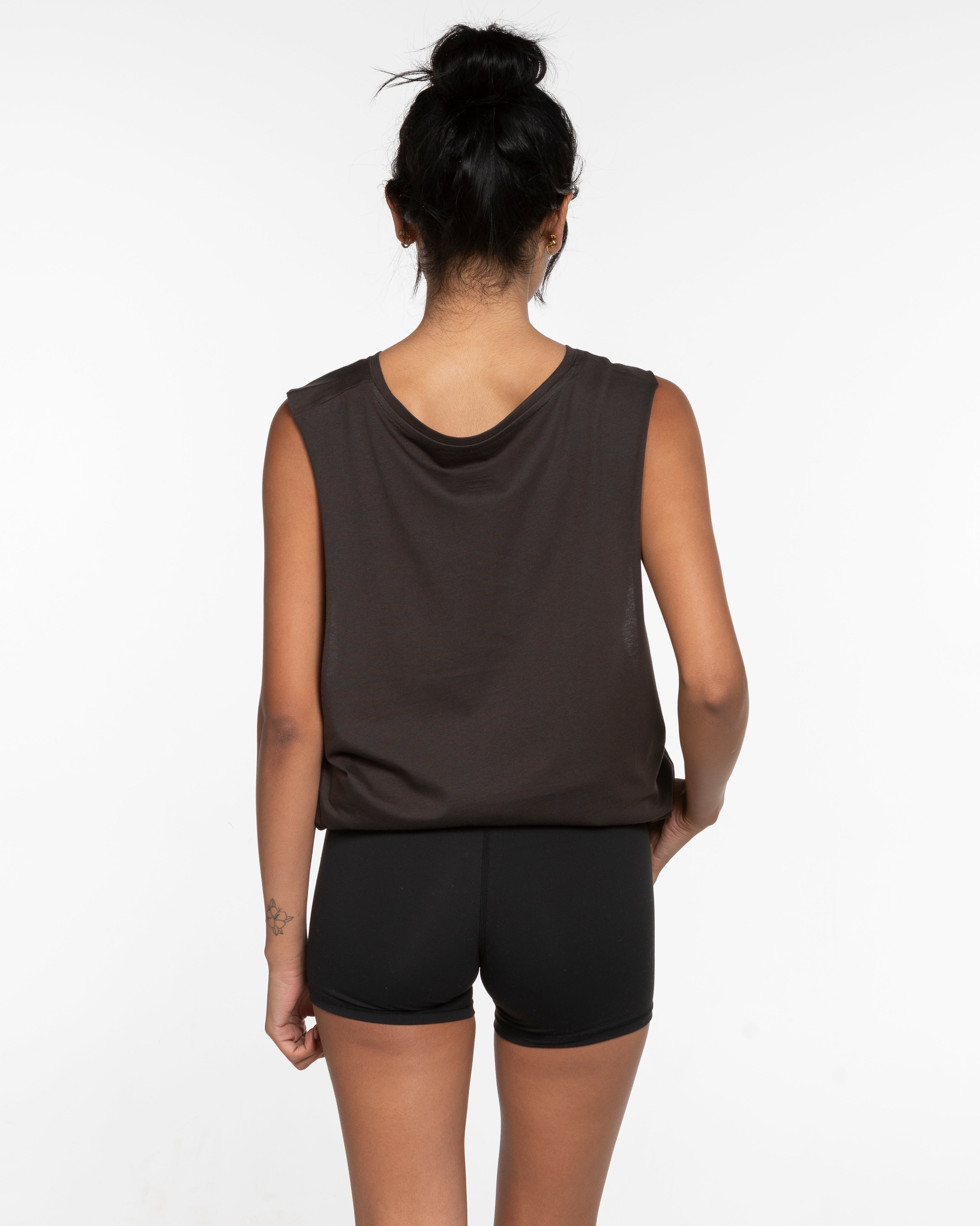 The Muscle Tank - Charcoal