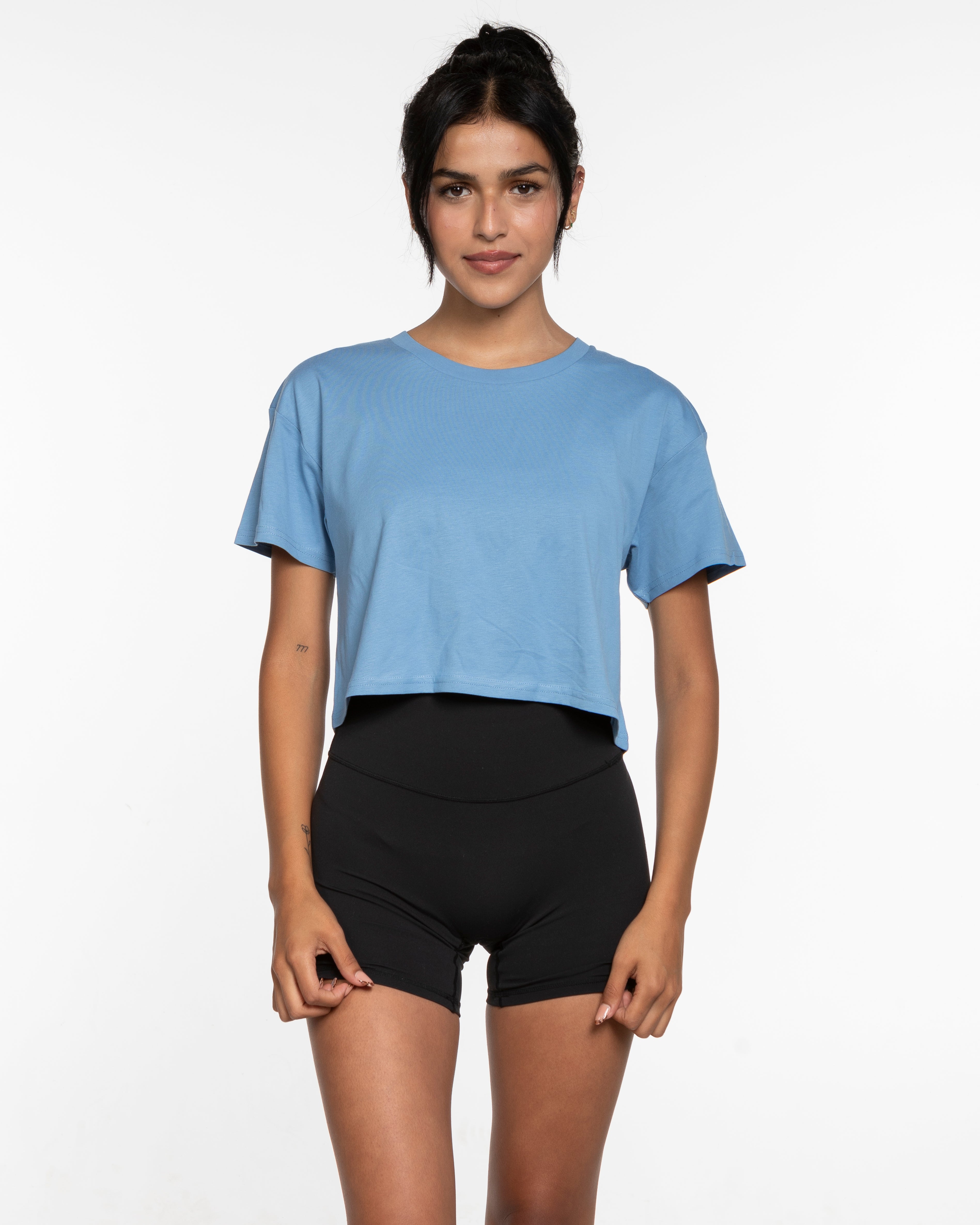 The Crop Tee - Carolina