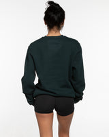 The Classic Crewneck - Pine Green