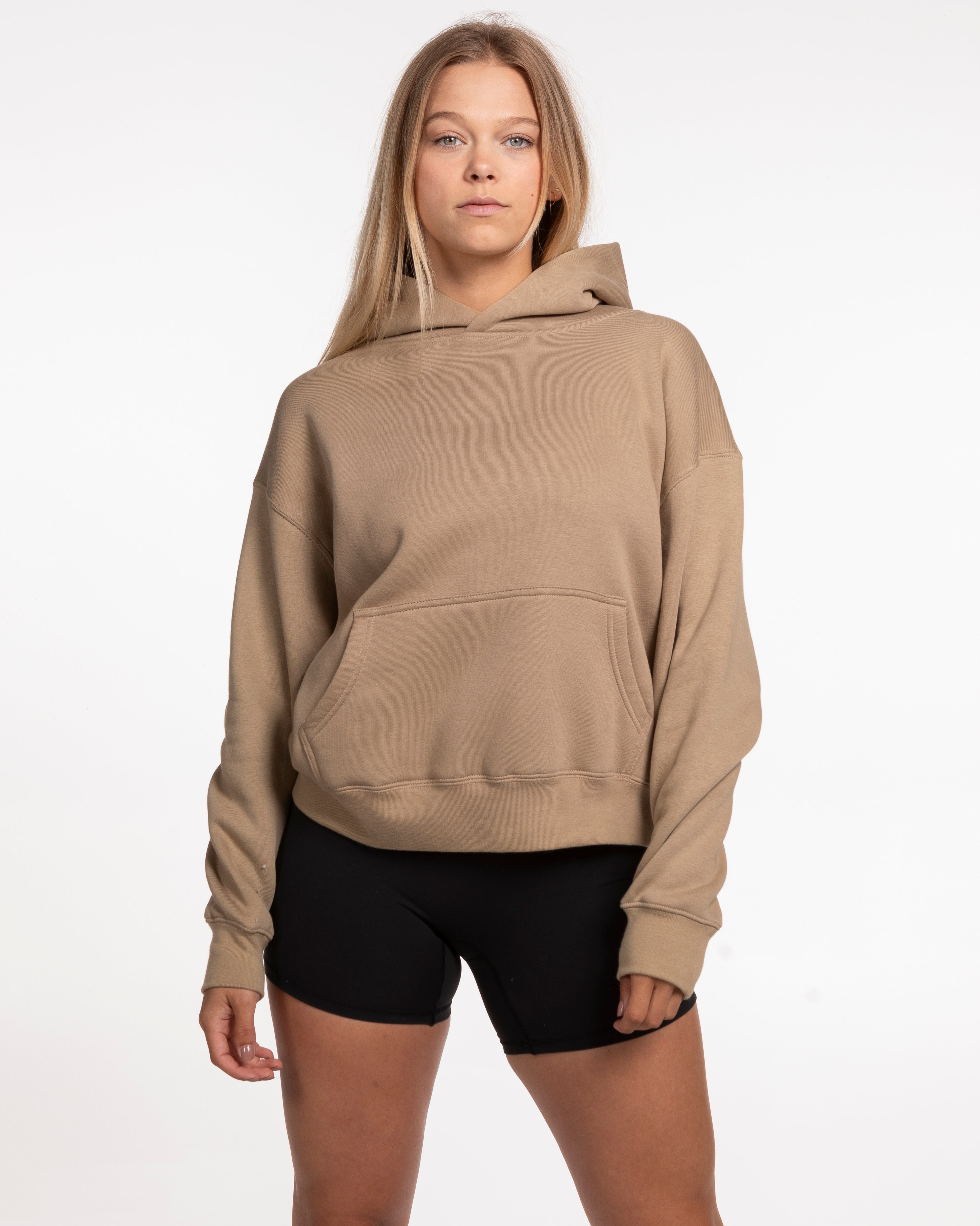 The Womens Hoodie - Sand