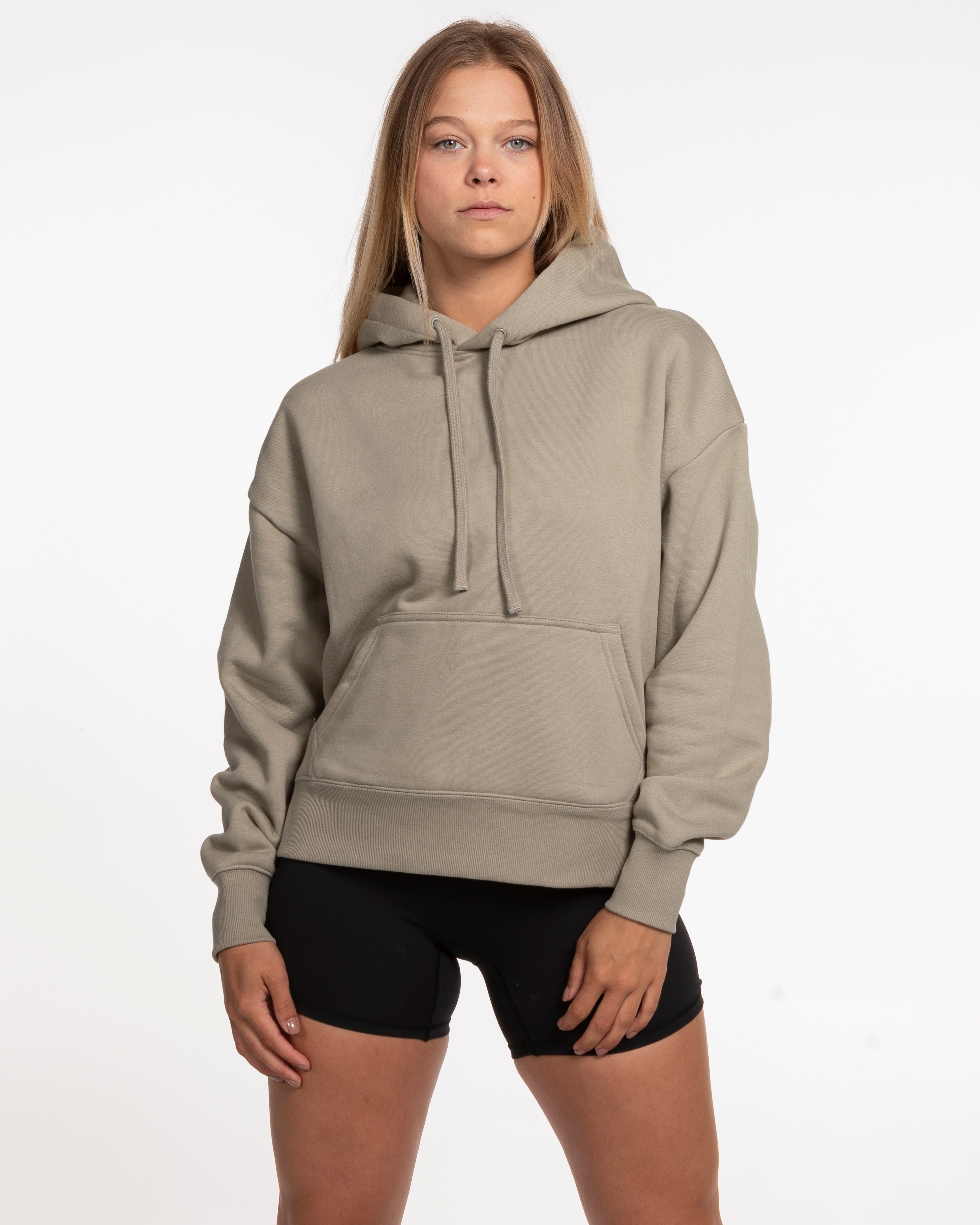 The Womens Heavy Hoodie - Eucalyptus