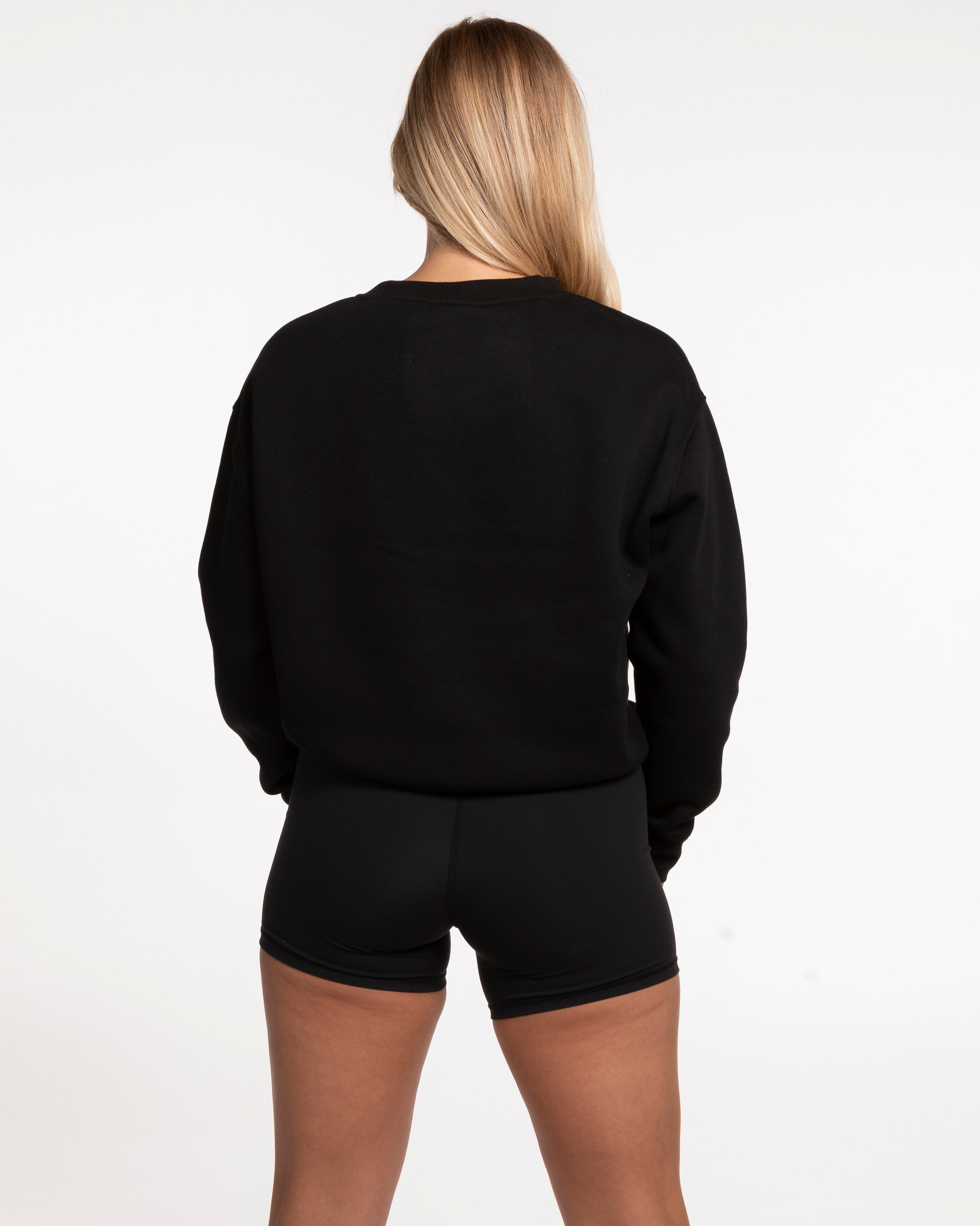 The Womens Crewneck - Black