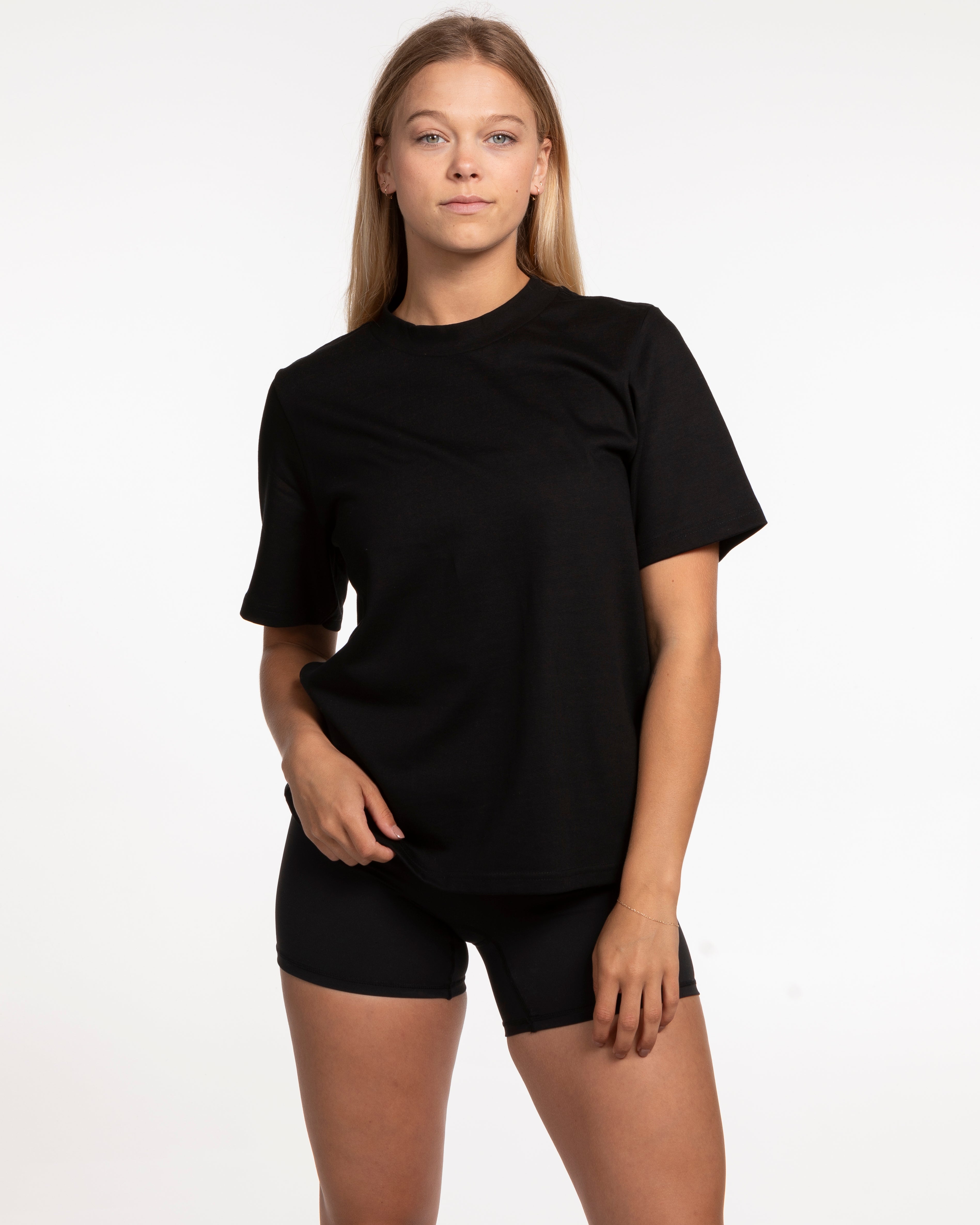 The Womens Heavyweight Tee - Black