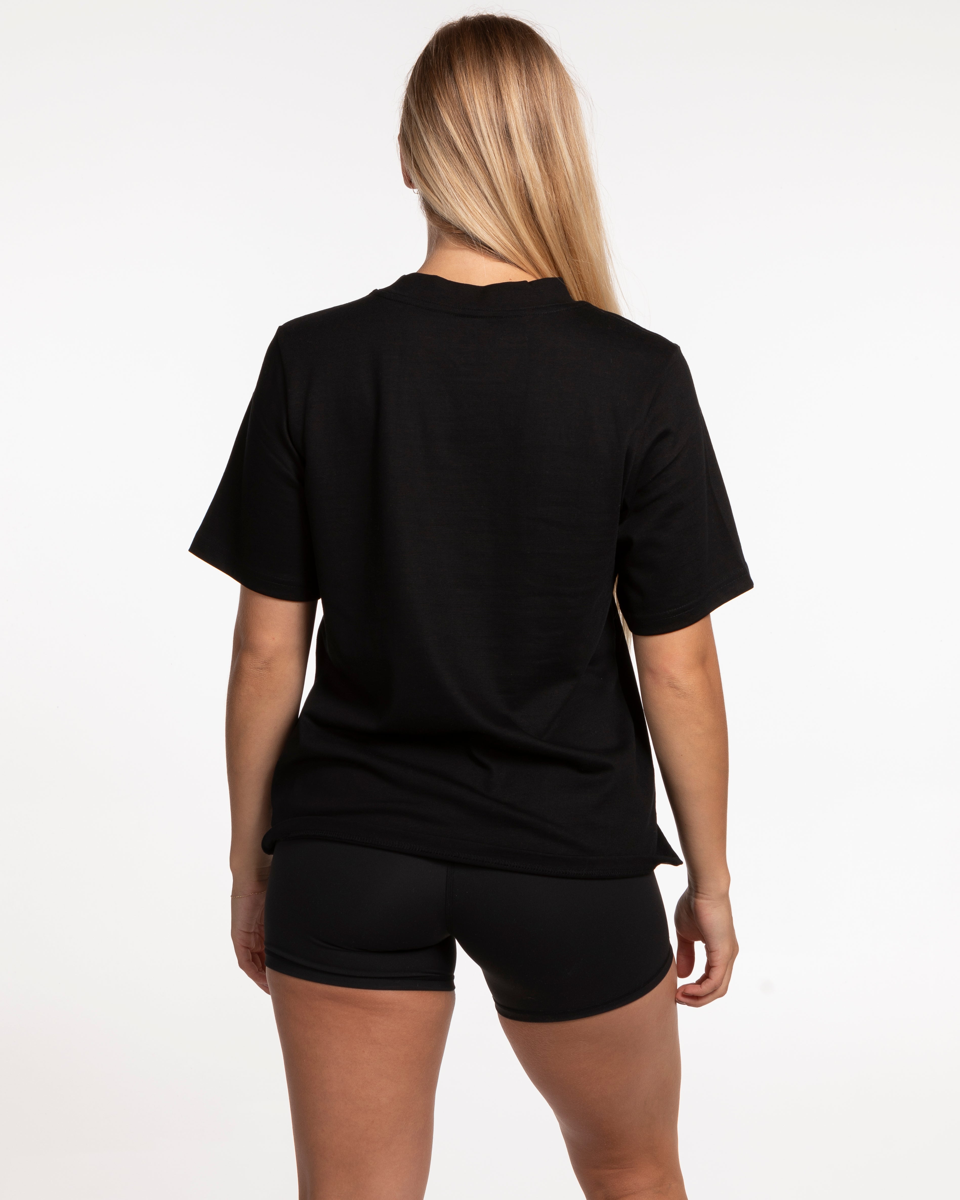 The Womens Heavyweight Tee - Black