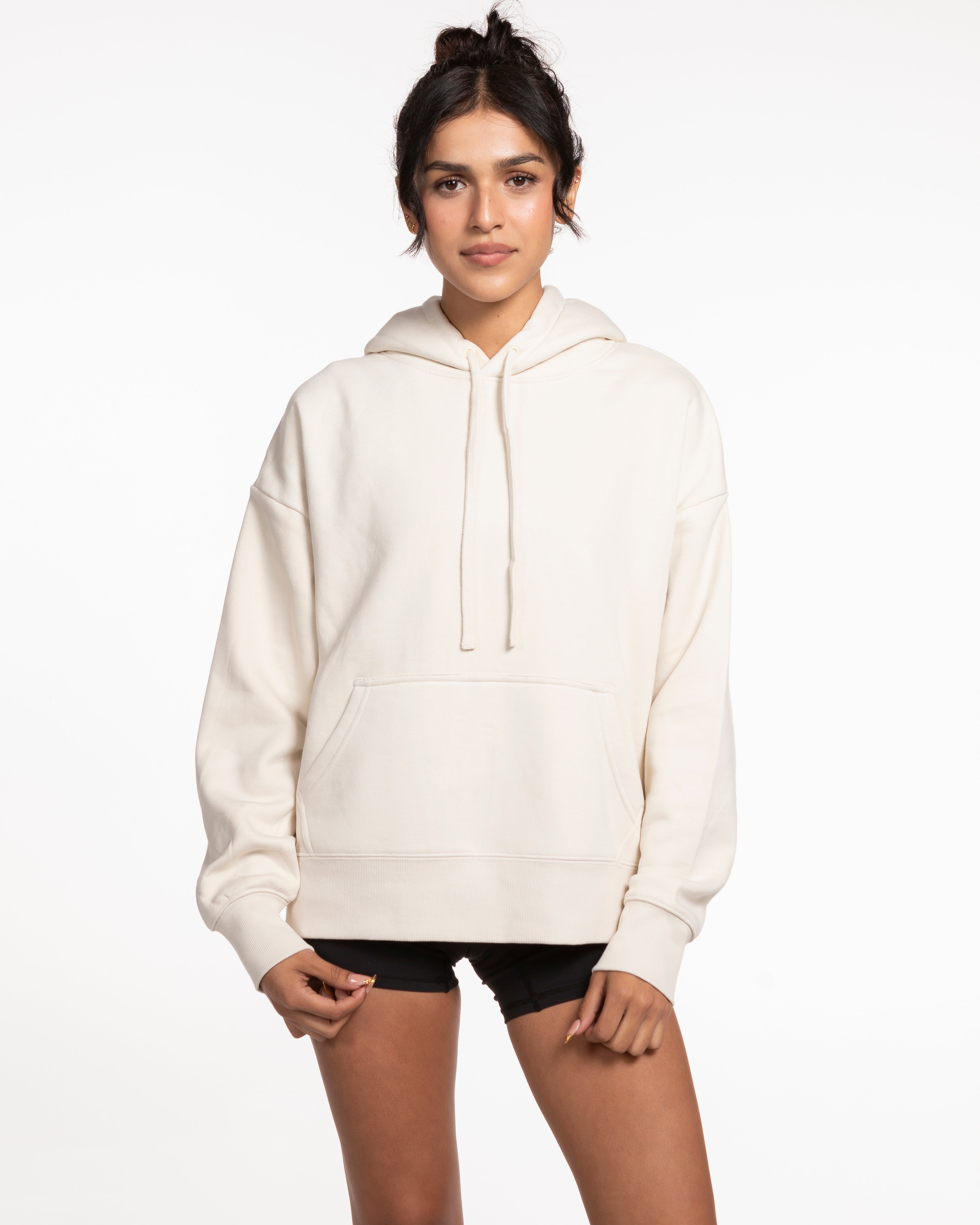 The Womens Heavy Hoodie - Off White