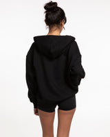 The Womens Zip Hoodie - Black