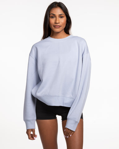 The Womens Crewneck - Powder