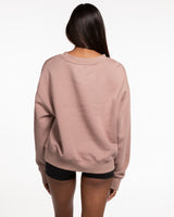 The Womens Crewneck - Clay