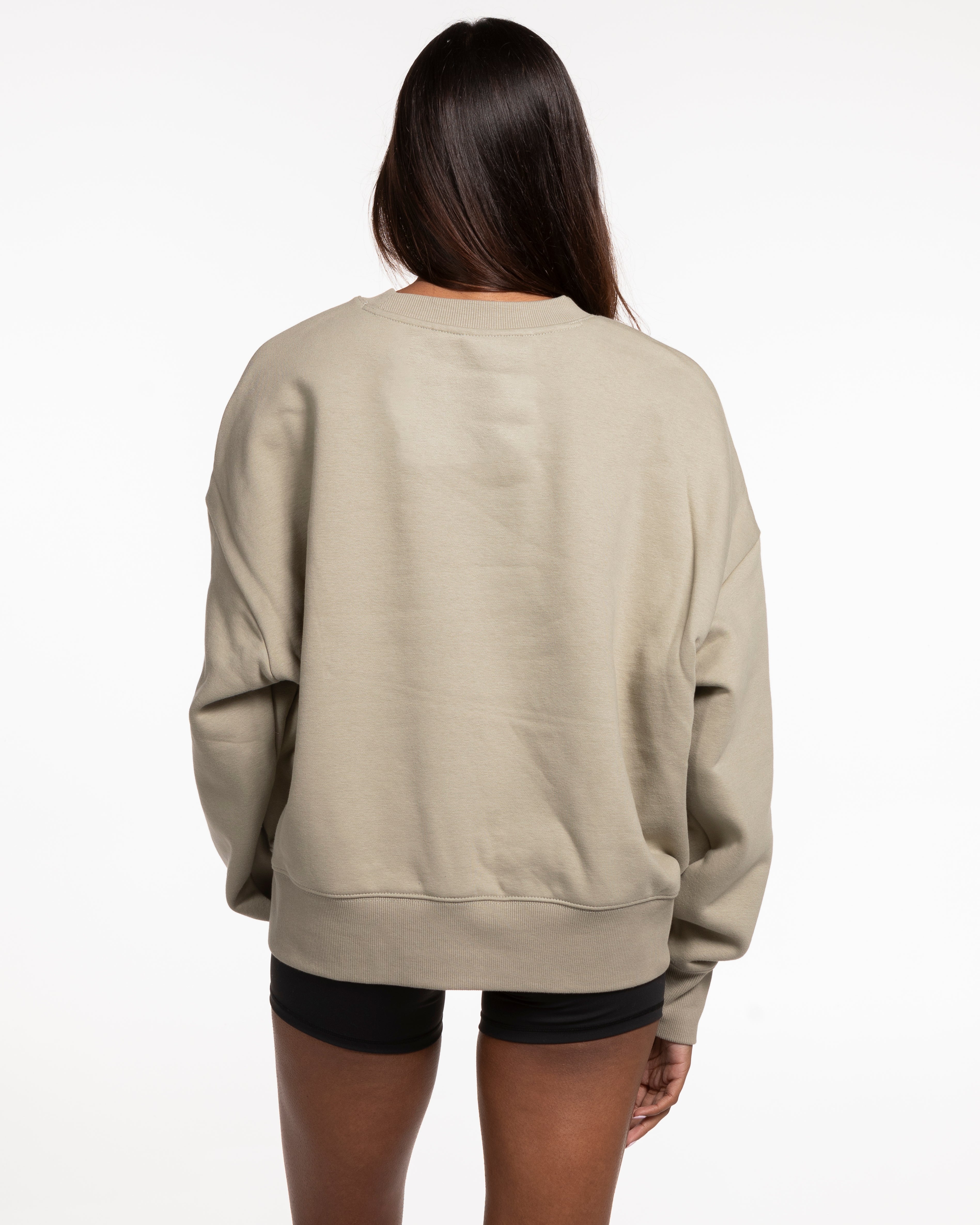 The Womens Heavy Crewneck - Eucalyptus