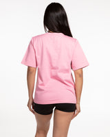 The Womens Heavyweight Tee - Bubblegum