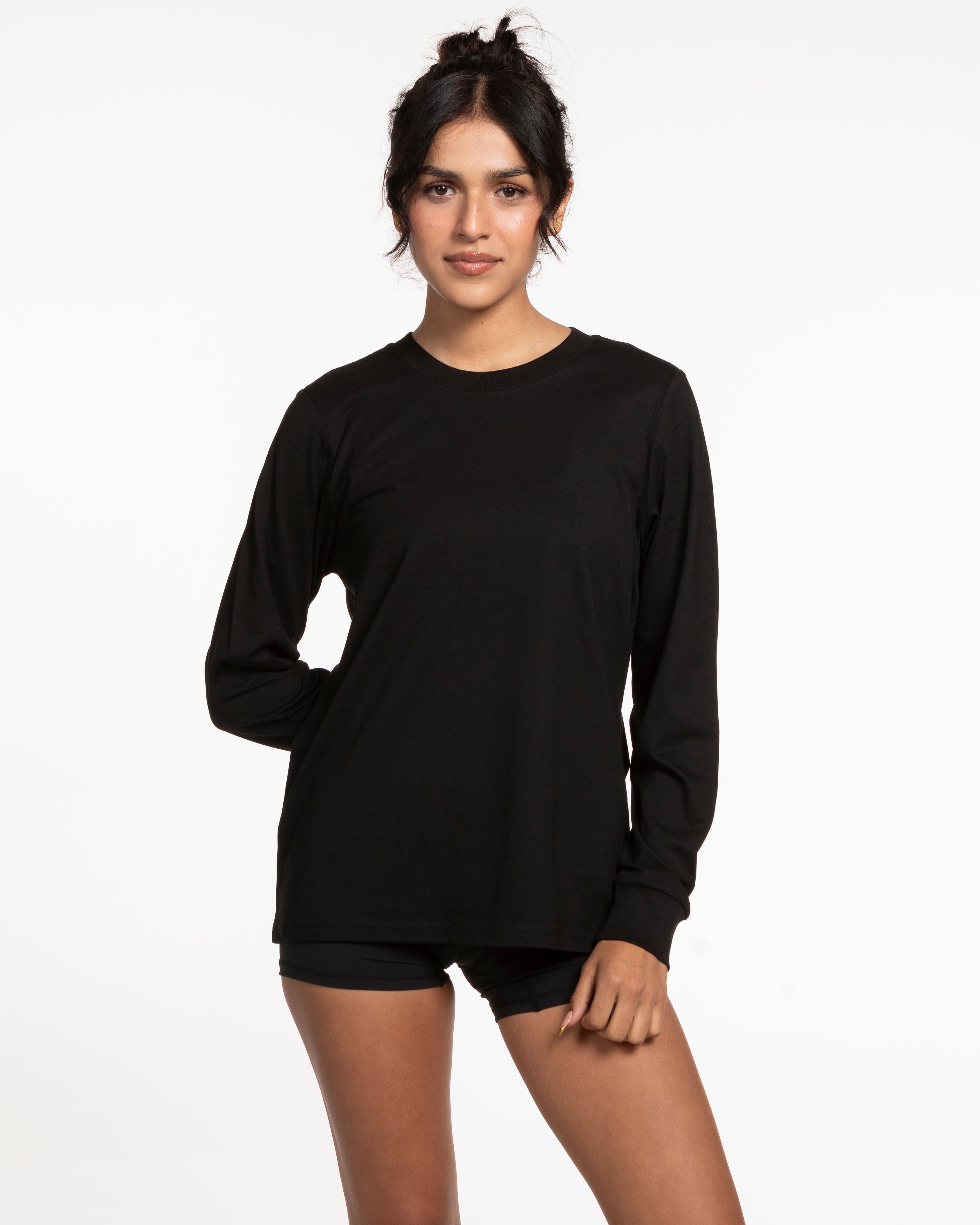 The Womens Long Sleeve - Black