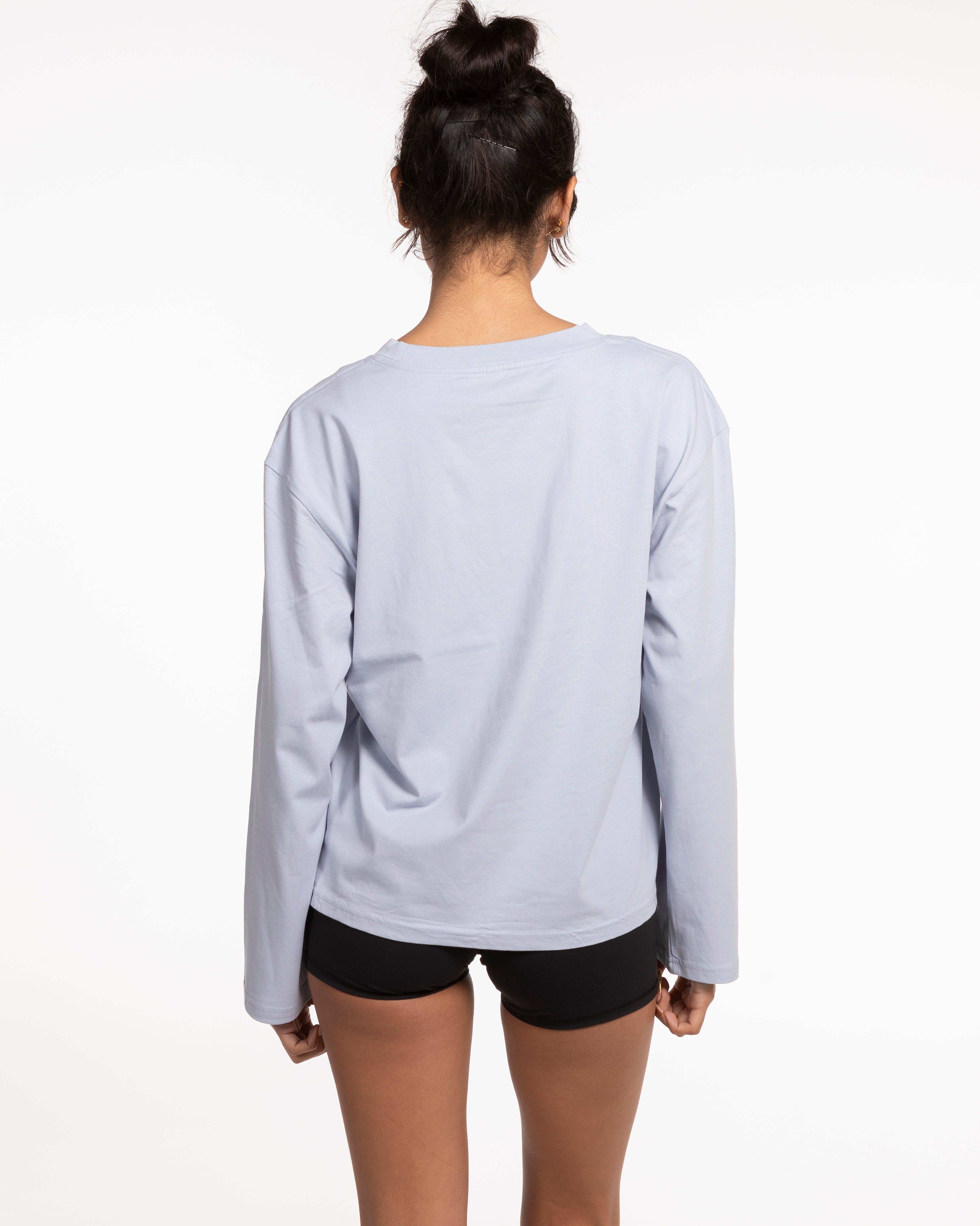 The Womens Oversized Long Sleeve - Powder