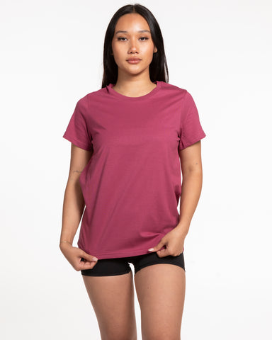 The Womens Tee - Berry