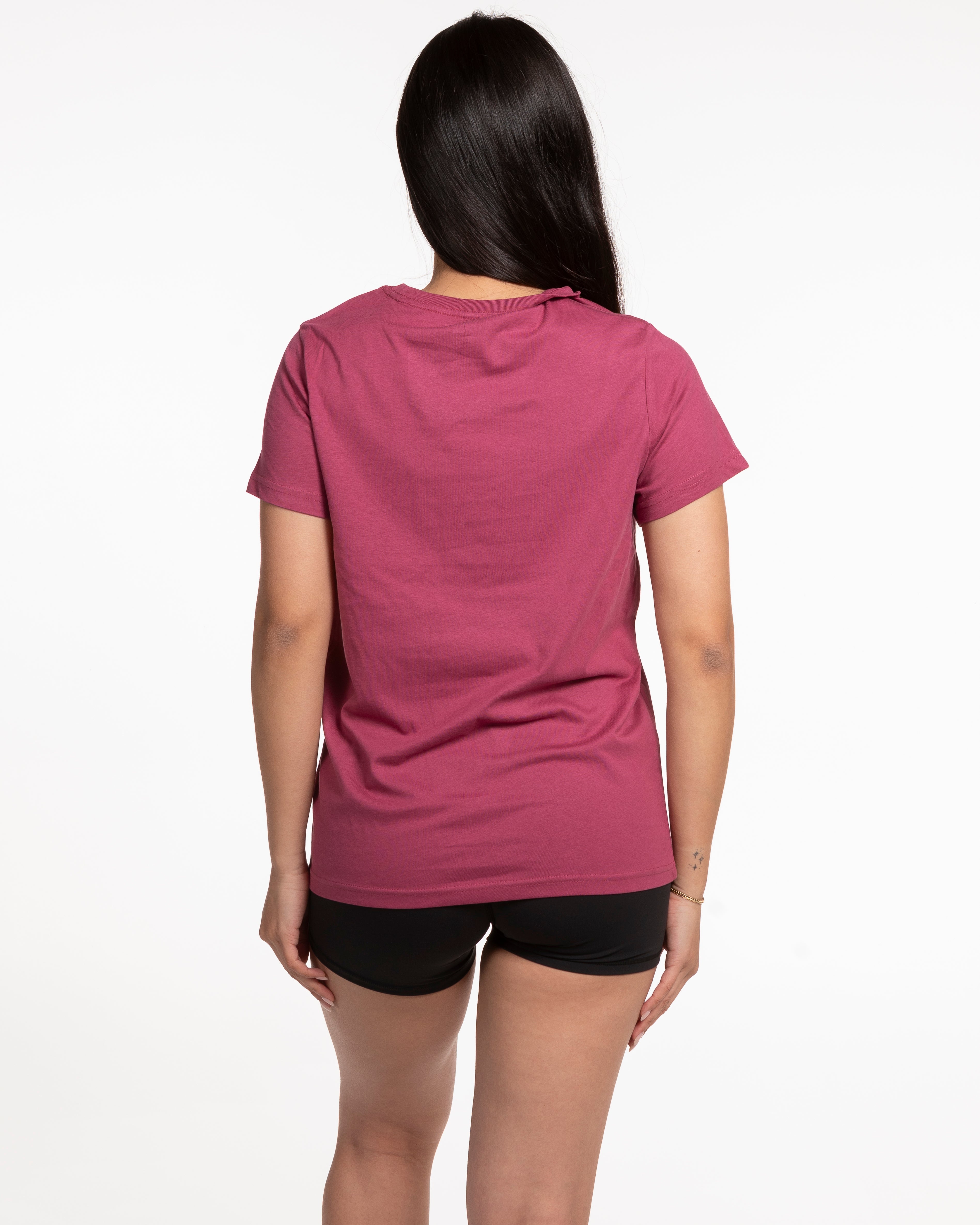 The Womens Tee - Berry