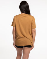 The Womens Tee - Camel