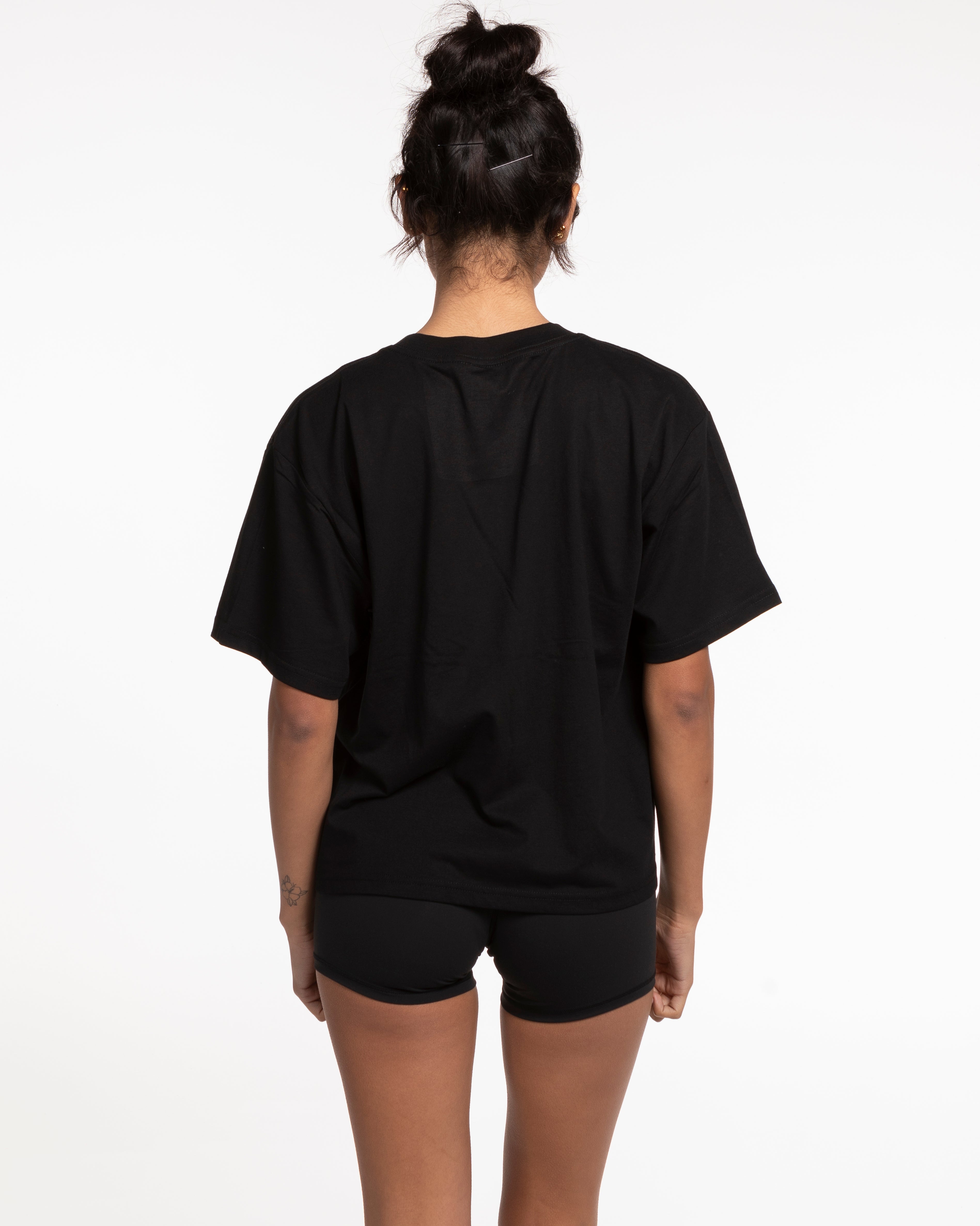 The Womens Oversized Tee - Black