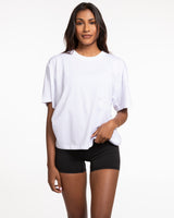 The Womens Oversized Tee - White