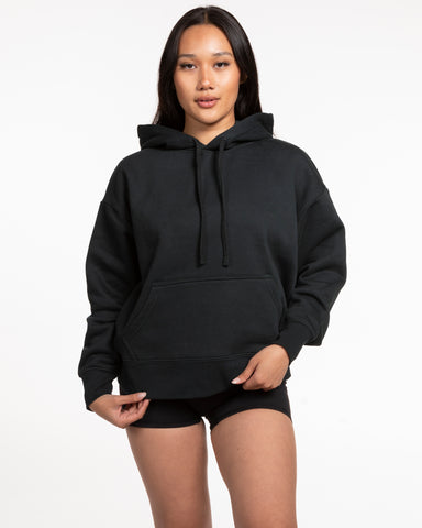 The Womens Heavy Hoodie - Pine Green