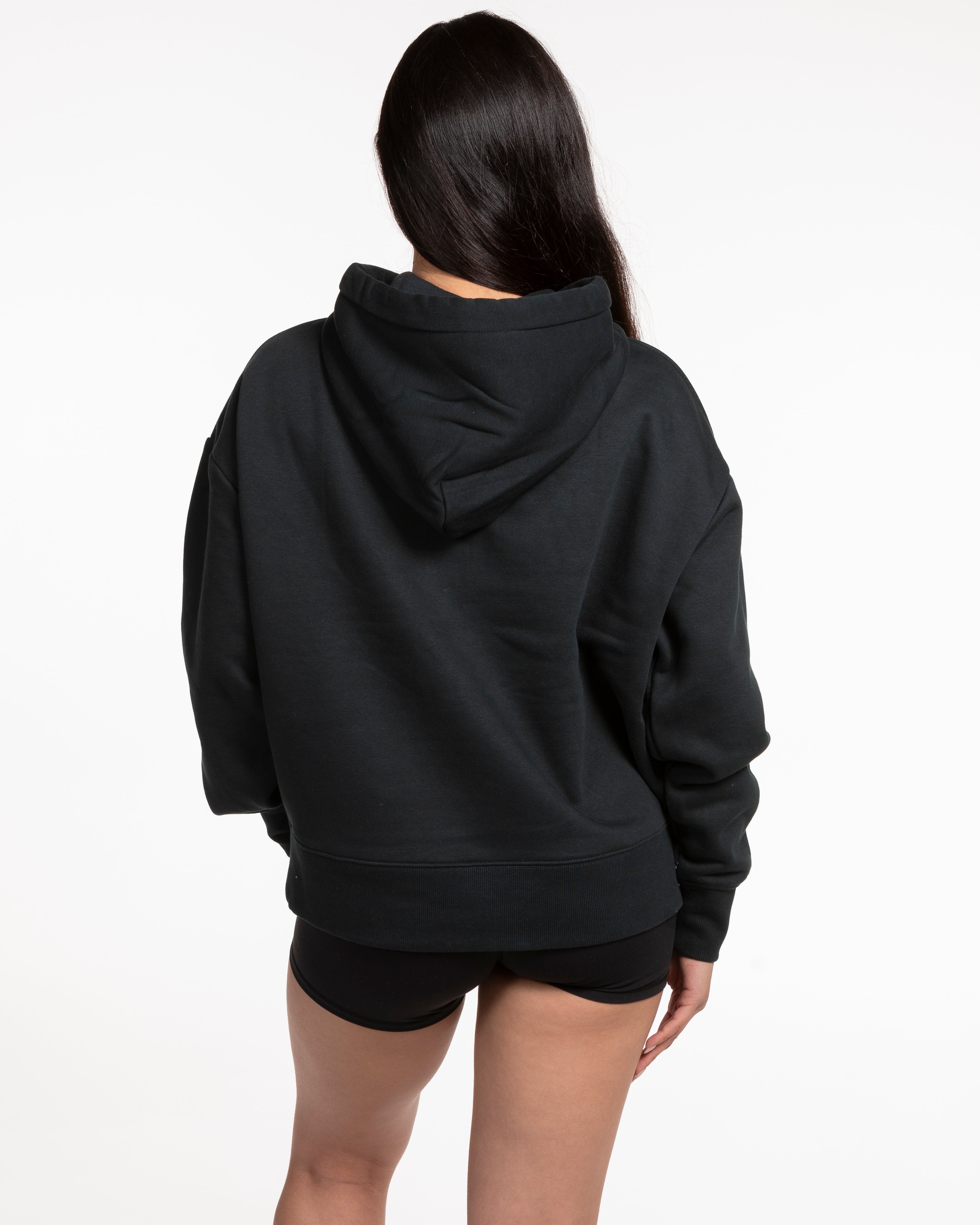 The Womens Heavy Hoodie - Pine Green