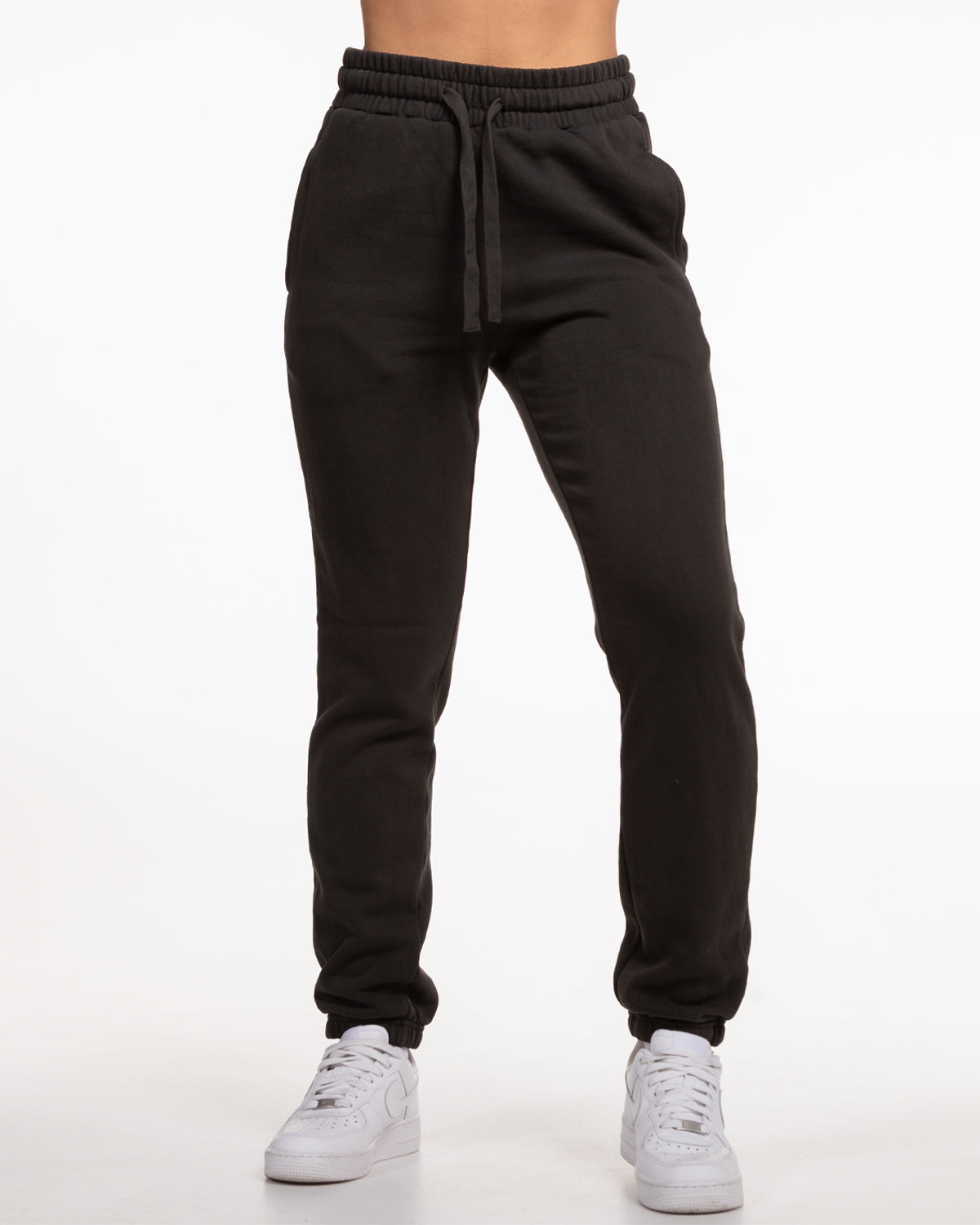 The Womens Classic Sweatpants - Washed Black