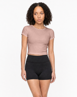 The Womens Mini Tee - Clay