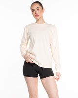 The Unisex Midweight Long Sleeve - Light Peach