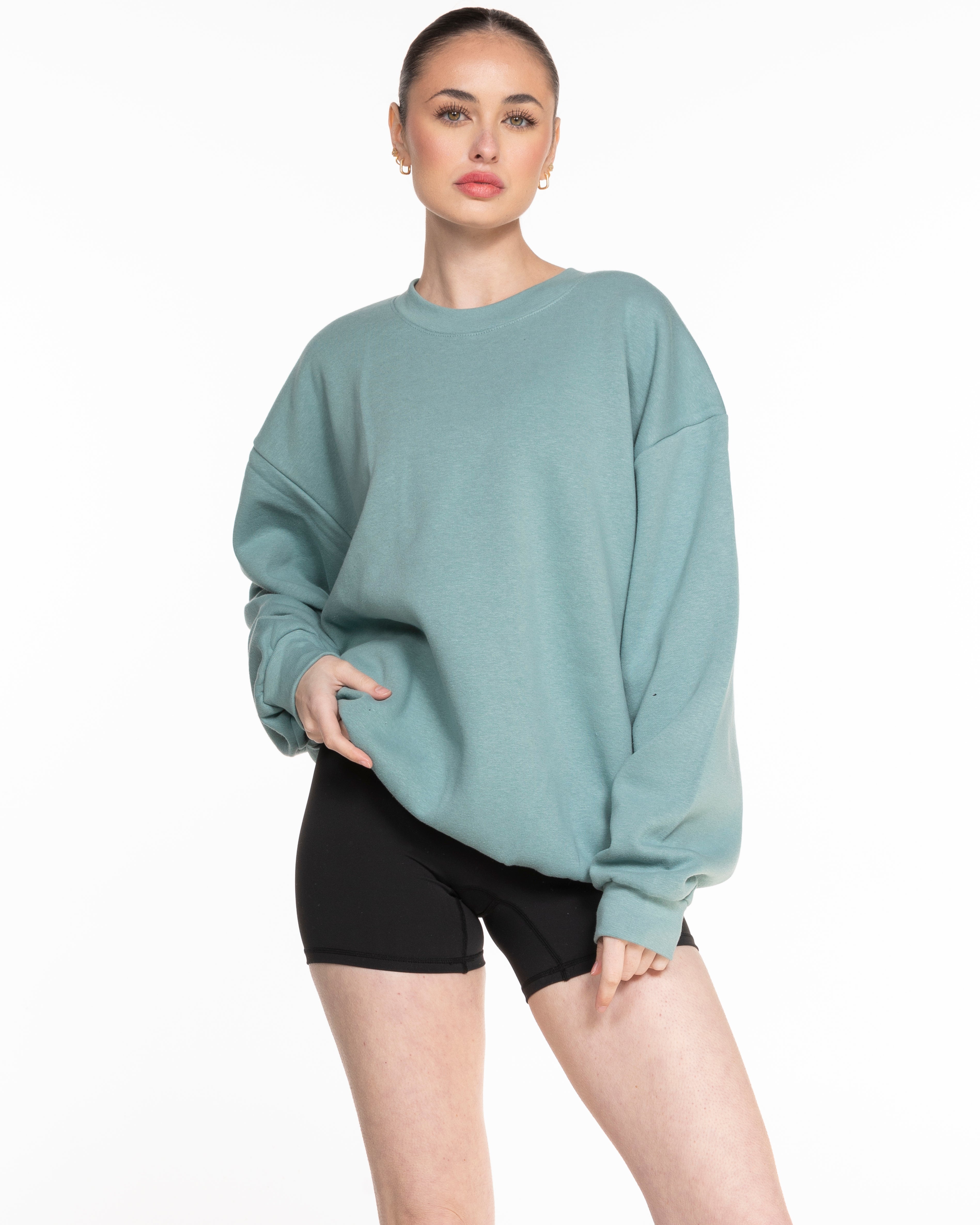 The Recycled Unisex Crewneck - Arctic