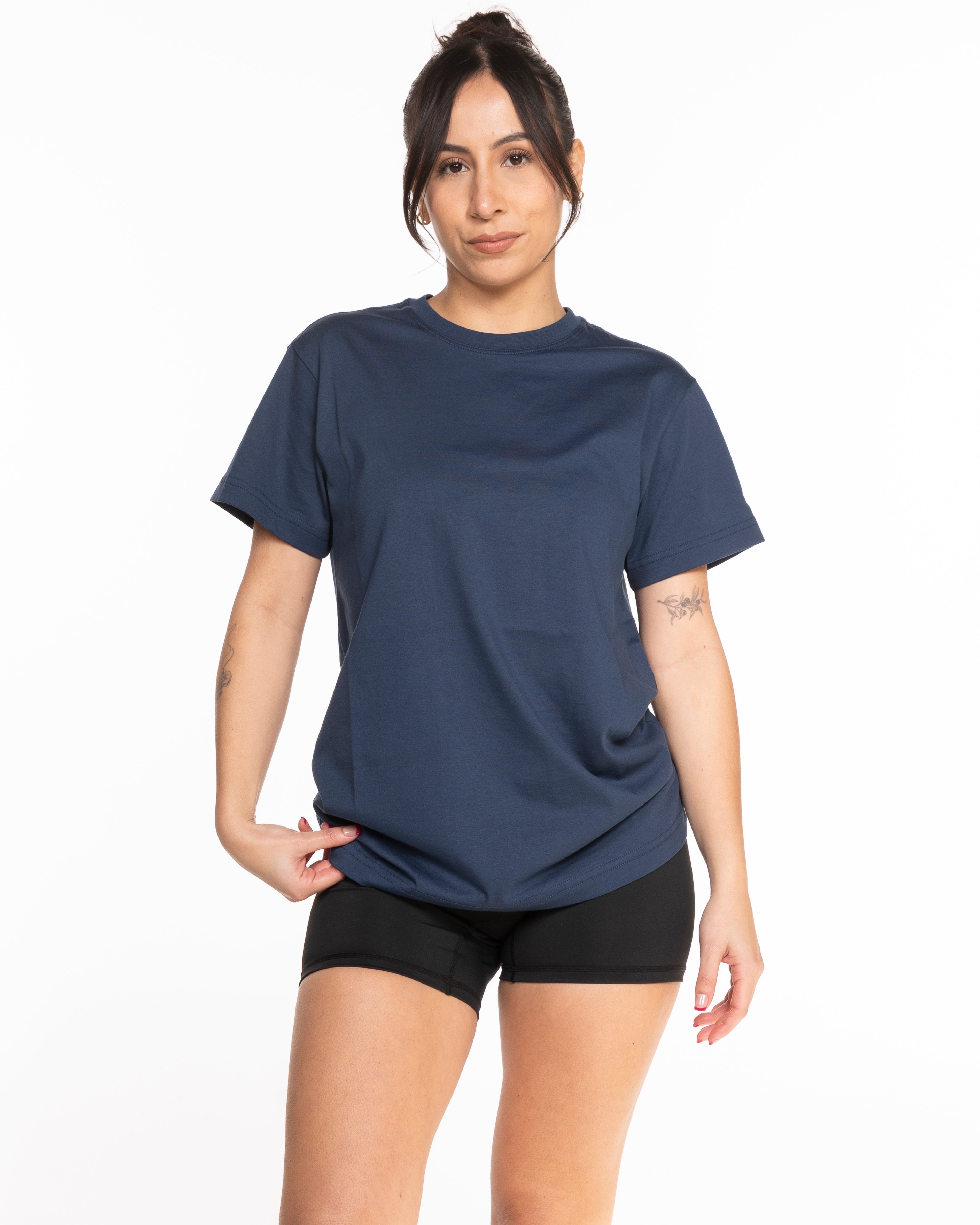 The Supima Short Sleeve - Ocean Navy