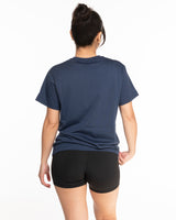 The Supima Short Sleeve - Ocean Navy