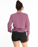 The Unisex Midweight Long Sleeve - Berry