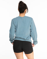 The Unisex Midweight Long Sleeve - Ice Blue