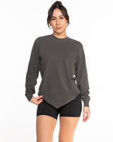 The Unisex Midweight Long Sleeve - Pepper