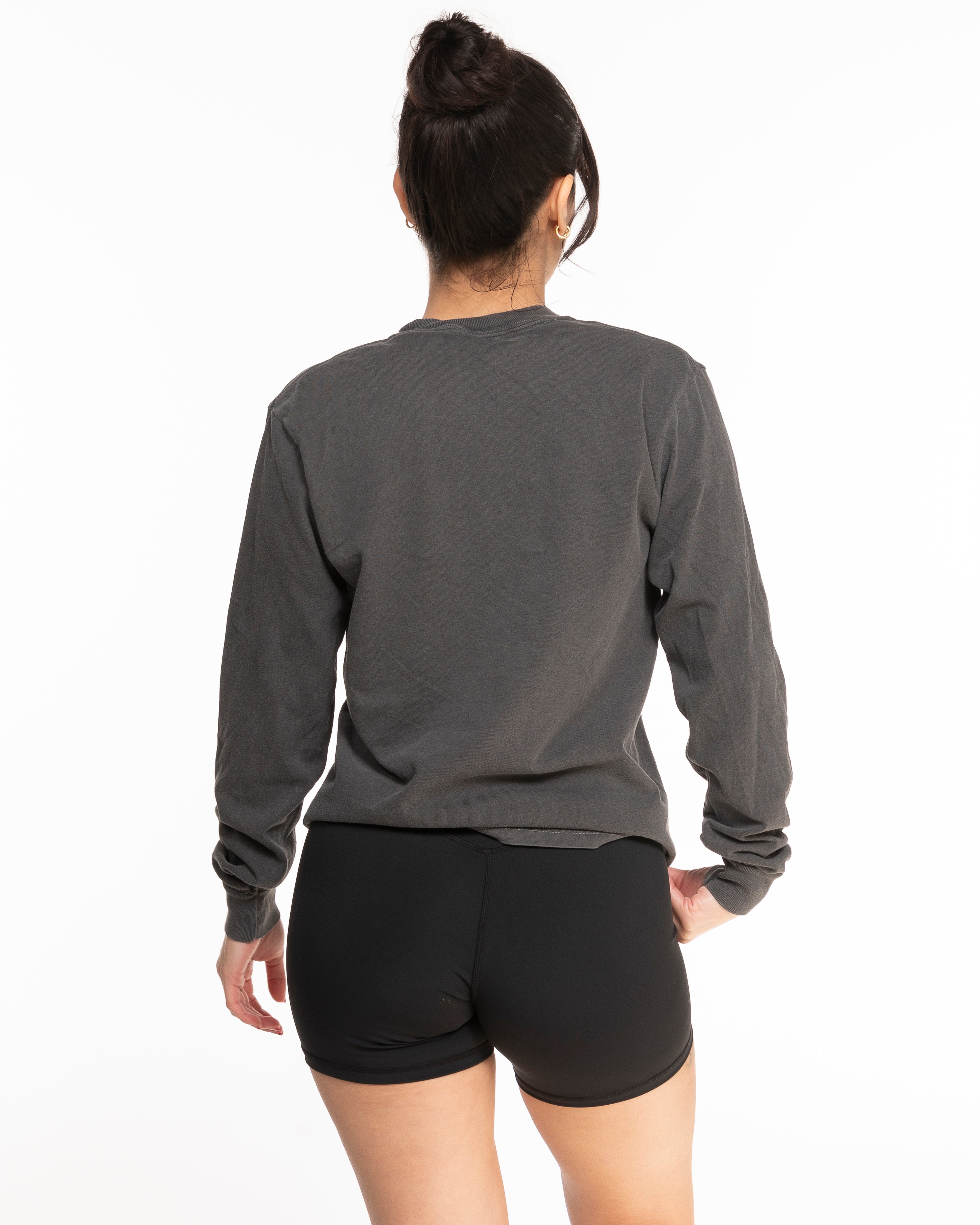 The Unisex Midweight Long Sleeve - Pepper