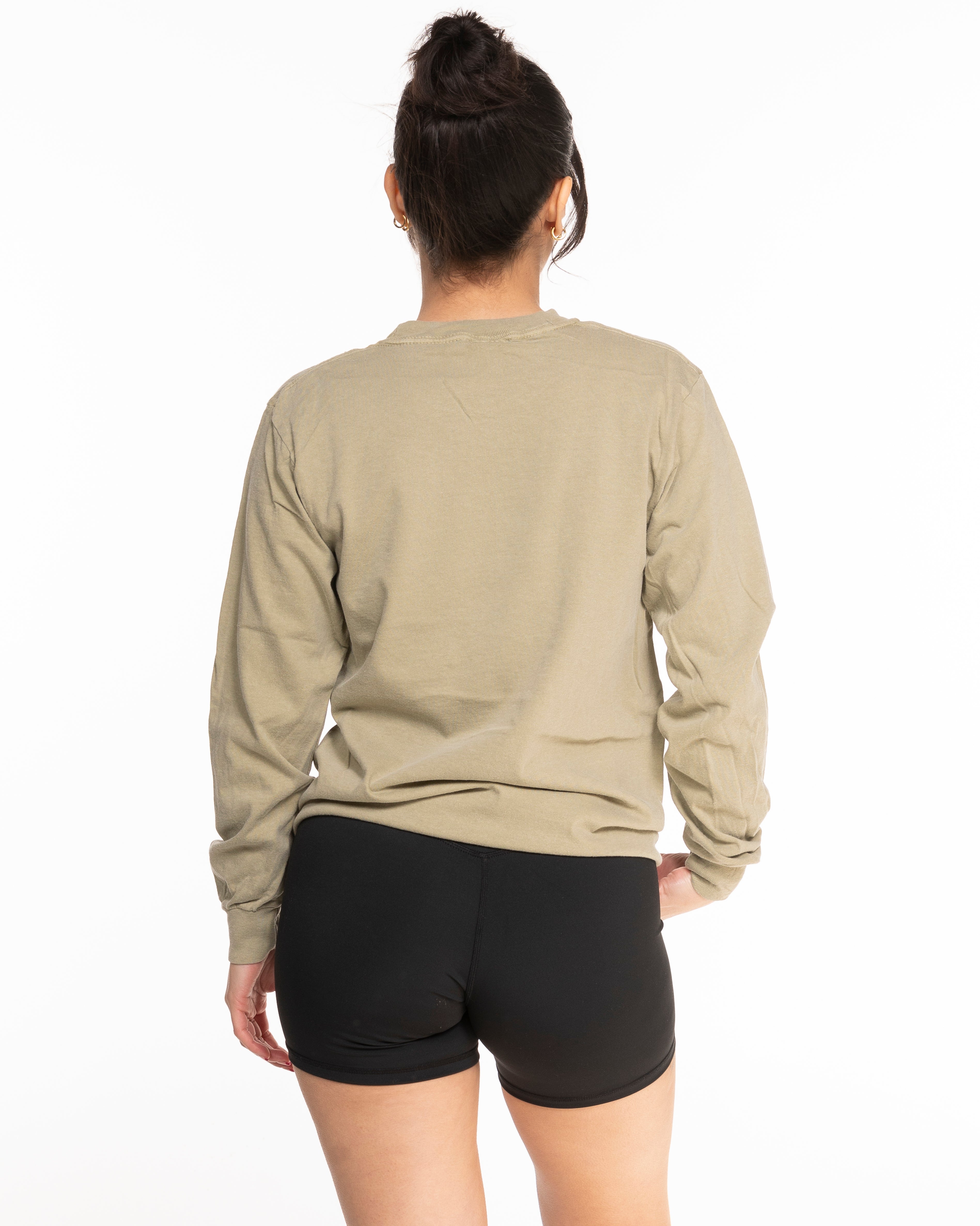 The Unisex Midweight Long Sleeve - Sandstone